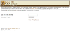 Desktop Screenshot of interlibraryloan.kclibrary.org