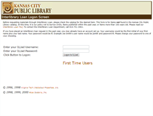 Tablet Screenshot of interlibraryloan.kclibrary.org